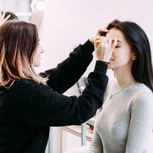 Working-on-makeup