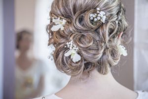Accessories for the bride's hair