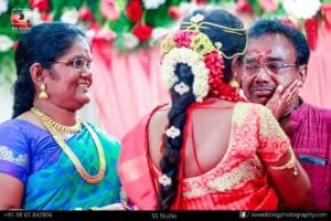 Father emotion in wedding trichy